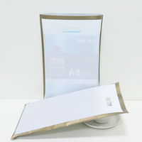 Sac à provisions en plastique avec logo personnalisé le plus vendu HDPE découpé avec des matrices avec poignée durable pour emballer des chaussures de T-shirt
