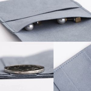 Bolsas de Embalaje para Dropshipping, Bolsa de Almacenamiento de Joyería de Tela de Fibra Ultrafina con Grabado de Palabras y Logotipo - Product Image 3