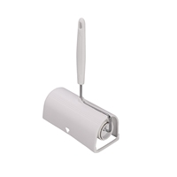 Benutzer definierte selbst reinigende wieder verwendbare klebrige Fussel rolle Tierhaarent ferner Teppich bürste Hunde Manueller Stil PP-Griff Staub wisch funktion