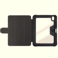 Coque de protection robuste antichoc en acrylique transparent personnalisée pour tablette enfant iPad A16 11 pouces 11e 10e génération Étudiants