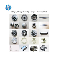 Pièces de moteur à réaction Inconel 718 J93 40KG Thrust - Roue de turbine, disque de turbine