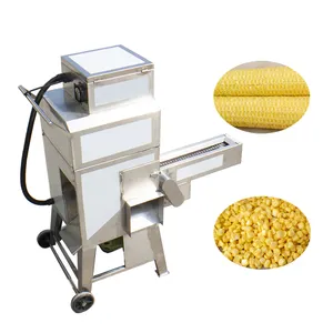 Electric Small Fresh Sweet Corn Sheller Thresher Machine Maize Threshing