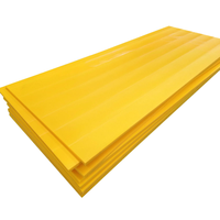 Feuille de plastique UHMWPE à faible friction, taille personnalisée, usinage CNC, liner pliable, haute résistance aux chocs, protection contre l'usure, usage industriel
