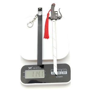 Mini japonais <span class=keywords><strong>Cosplay</strong></span> Katana porte-clés AOT Collection Anime jouet épée à la mode porte-clés en métal avec attaque Titan's <span class=keywords><strong>Mikasa</strong></span> - Product Image 6