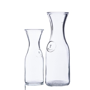 <span class=keywords><strong>Carafe</strong></span> en verre transparente personnalisée de 1 L, résistante <span class=keywords><strong>à</strong></span> la chaleur, pour boissons, en gros, bon marché, pour réfrigérateur, eau, jus - Product Image 4