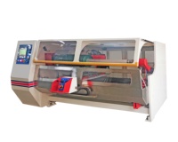 Machine de découpe automatique de ruban adhésif médical double face en acrylique, à axe unique, contrôlée par PLC, haute précision, faible bruit, pour plastique/bois