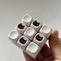Anime personnalisé Keycaps conception LED Keycap Fidget porte-clés clavier mécanique personnalisé bureau décompression jouet