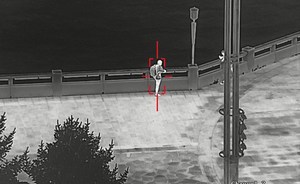 Tầm Xa PTZ nhiệt hình ảnh <span class=keywords><strong>camera</strong></span> an ninh 1280x1024 Độ phân giải SD Thẻ lưu trữ dữ liệu cho giám sát Radar ứng dụng - Product Image 6