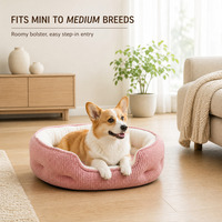 Coussin pour animaux de compagnie en tissu épais et chaud pour l'hiver, tapis respirant toutes saisons pour grands chiens