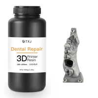 Resina de Impresión 3D de Precisión TJ-5402, Resina Dental de Alta Resistencia a la Flexión para Impresión 3D, Materiales Dentales