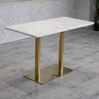 Tables de restauration rapide modernes Ensemble de chaises pour cafés Snack Shops Boutiques de thé au lait frais Restaurants occidentaux Repas décontractés Hôtels Écoles
