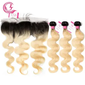 CLJhair Virgin Hair of Body Wave 13X4 1B613 frontal 130 density For Medium High Market