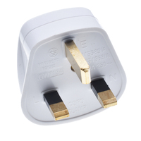 Prise filable britannique de haute qualité 13 ampères, 13A 250V, type G BS, 3 broches, cordon de câblage assemblé, alimentation, prise britannique BS1363, câblage GW7134