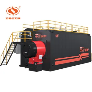 20Ton 40ton 60ton 80ton 100ton endüstriyel kullanım kok fırını gaz yakıtlı buhar kazanı