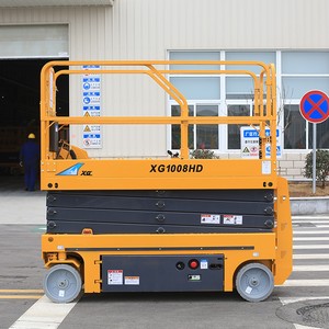 Piattaforma di Lavoro Mobile Semovente a Forbice 8m-18m con Batteria al Piombo-Acido, Disponibile nelle Altezze di 10m, 12m, 14m, 16m - Product Image 4