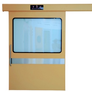 <span class=keywords><strong>Porte</strong></span> électrique à ouverture latérale, utilisation hospitalière, moderne, en acier inoxydable, coupe-vent, finition de qualité - Product Image 2
