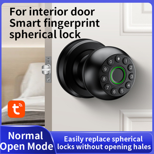 Turui tuya BLE nhôm kỹ thuật số mã khóa cửa chính không thấm nước khóa điện tử an ninh điều khiển thông minh khóa thông minh Q1 - Product Image 2