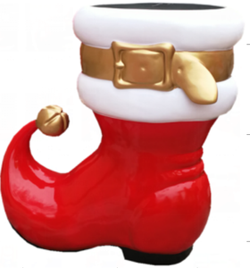 Colección de Estatuas Navideñas de Resina Festivas, Esculturas Gigantes de Adornos Navideños para Espacios Comerciales, Patios y Festivales de Invierno - Product Image 1