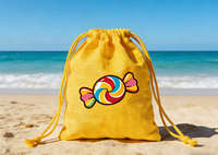 L'usine source vend ses propres produits : sacs fourre-tout en toile personnalisables, écologiques et portables pour le shopping.