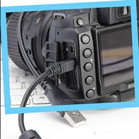Cable de Datos USB UC-E6 de Repuesto, Cable de Transferencia de Fotos Compatible con Cámaras Réflex Digitales Nikon Coolpix