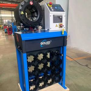 Machine à sertir les flexibles hydrauliques GOLED P32S 1/4-2 pouces 10-87 mm avec moteur <span class=keywords><strong>Siemens</strong></span>, <span class=keywords><strong>pompe</strong></span> silencieuse et engrenage - Haute précision - Product Image 1