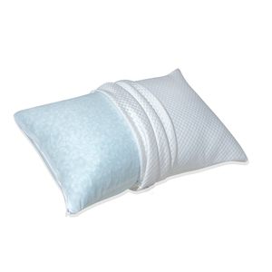 <span class=keywords><strong>Almohada</strong></span> de Espuma Viscoelástica <span class=keywords><strong>Fresca</strong></span> y Confortable, Espuma de Alta Resiliencia, Tela con Sensación de Frescura, <span class=keywords><strong>Almohada</strong></span> Transpirable con Soporte para el Cuello para el Verano - Product Image 3
