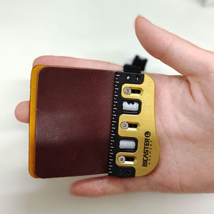 Accesorios para Arco Recurvo, Protector de Dedos para Arco Barebow, para Mano Derecha e Izquierda, Cuero Cordovan + Placa de Latón, Protectores de Dedos para Tiro con Arco - Product Image 3