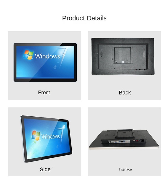 All-in-One Embedded Industrial Control Computer 4GB Capacitive Touch Display Android Station Kanban Industrial Control Stock