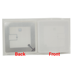 RFID NFC 13.56MHz 図書館管理用ブックタグ 50x50mm 自己粘着 防水 ロール状ステッカー 便利な保管に - Product Image 6