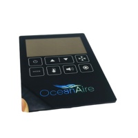 Clavier à membrane sans fil ergonomique pour ordinateur de bureau avec micro-interrupteurs personnalisés et pavé numérique