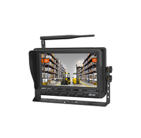 Cámara de Respaldo Inalámbrica Veise con Monitor de 7 Pulgadas, Sistema de Cámara Inalámbrica de 2.4 GHz para Montacargas y Carretillas Elevadoras