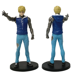 Figurine de collection <span class=keywords><strong>One</strong></span> <span class=keywords><strong>Punch</strong></span> <span class=keywords><strong>Man</strong></span> Saitama Genos assis, 10-23 cm, modèle manga, statue PVC, jouet <span class=keywords><strong>anime</strong></span>, cadeau - Product Image 6