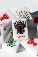 Tuiles de Mahjong Américaines Thème Texas Tech University TTU Red Raiders – Précommande Personnalisée en Usine