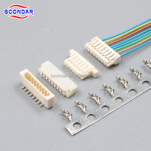 ขั้วต่อสายไฟเข้าบอร์ด SCONDAR ระยะพิทช์ 0.8 มม. ใช้งานร่วมกับ <span class=keywords><strong>JST</strong></span> <span class=keywords><strong>SUH</strong></span> สำหรับอุปกรณ์บาง โมดูลจอแสดงผล ชุดสายไฟขนาดกะทัดรัดพิเศษ - Product Image 1