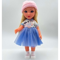 Poupée bébé réaliste gonflable en vinyle SAMLOK TOYS de 30 cm (12 pouces) avec cheveux bouclés, série Lifestyle, pour cadeau unisexe