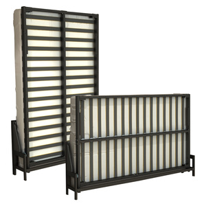 Estructura de <span class=keywords><strong>Cama</strong></span> Murphy Manual Vertical y <span class=keywords><strong>Horizontal</strong></span> DIY, Fácil de Instalar y Operar, Mecanismo Plegable Oculto <span class=keywords><strong>para</strong></span> <span class=keywords><strong>Cama</strong></span> de Pared <span class=keywords><strong>para</strong></span> Hotel - Product Image 1