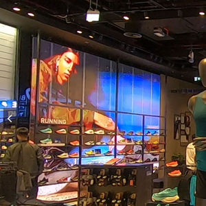 Cao minh bạch trong nhà Holographic vô hình LED quảng cáo Bảng điều chỉnh <span class=keywords><strong>3D</strong></span> hiển thị hình ảnh động cho trung tâm mua sắm tàu điện ngầm quảng cáo - Product Image 5