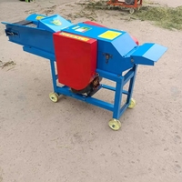 Machine à couper la paille de riz, le maïs, le blé et les tiges de maïs pour l'alimentation animale, hacheuse de fourrage pour bovins et ovins
