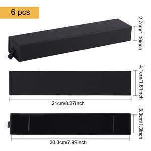Eco-Friendly 2MM Thick Rigid Sliding Drawer Watch <b>Gift</b> Box with Sponge Insert Embossing Matte Lamination and Custom Logo - Product Image 2