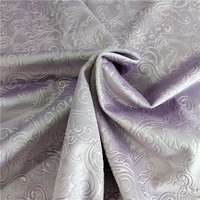 Tissu de velours gaufré en polyester de couleur bleue 260 g/m², tapisserie de canapé, tissu de velours, flocage velours