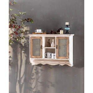 Étagère en bois plat de la meilleure qualité, haut <span class=keywords><strong>mur</strong></span> suspendu pour organisateur de stockage ou décoration fabriqué par Craftmen China - Product Image 1