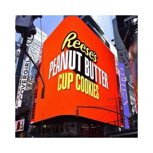 Moda Gigante Color P3 Globo al aire libre Pantalla Led Pared <span class=keywords><strong>de</strong></span> video Panel exterior Pantalla LED digital Centro comercial AD - Product Image 1