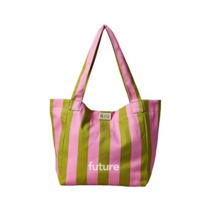 Sac fourre-tout réutilisable et écologique certifié CE, en tissu de coton imprimé personnalisé avec logo, idéal pour la plage, vente en gros - Product Image 3