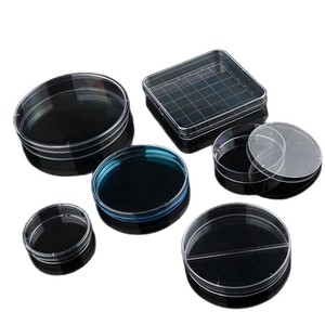 Boîtes de Pétri jetables Tong Sheng en plastique de 90 mm, rondes et carrées, stériles, haute transparence, pour usage en laboratoire - Product Image 2