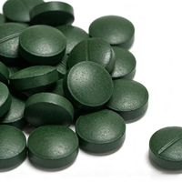 Comprimés de spiruline naturelle, complément alimentaire premium d'algues bleues vertes, soutient l'énergie et la santé immunitaire, complément alimentaire végétalien non OGM