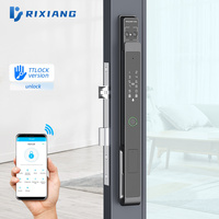 Reconocimiento facial inteligente y cerradura de puerta de vena de Palma-Control remoto de aplicación TTLock resistente a la intemperie de aleación de aluminio automático para el hogar y el jardín