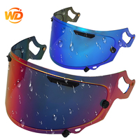 Nouvelle visière de remplacement pour casques intégraux Arai RX-7X XD NEO ASTRO-GX - Résistante aux rayures, imperméable, protection UV, moto