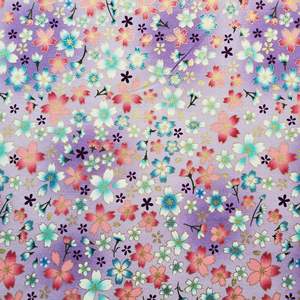 Basit kiraz çiçeği çiçek kumaş pamuk sıcak damgalama baskılı giyim bagaj ev tekstili DIY kumaş - Product Image 3