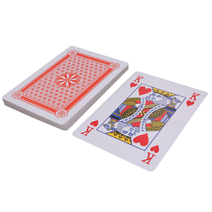 Grand Poker Super Large A4 Impression Personnalisée Grande Taille Lettre Casino Papier Poker <span class=keywords><strong>Jeu</strong></span> <span class=keywords><strong>de</strong></span> <span class=keywords><strong>Cartes</strong></span> à Jouer - Product Image 4