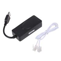 Modem Faks Dual Port USB2.0 56K Modem Eksternal Driver untuk Win 7/Win 8/Win 10/Win XP Modem USB